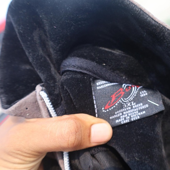 Men's Black and Gray Track Pants - Picture 8 of 8